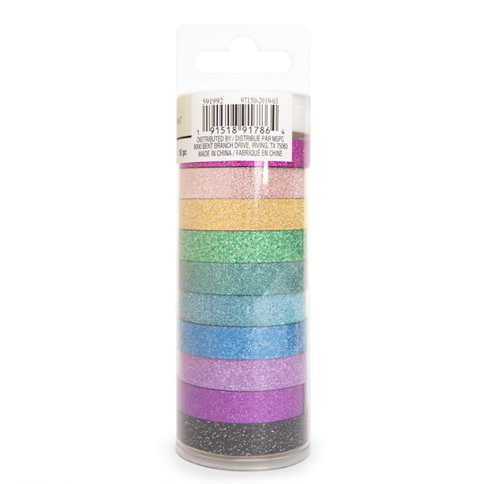 Narrow Glitter Crafting Tape Set by Recollections™